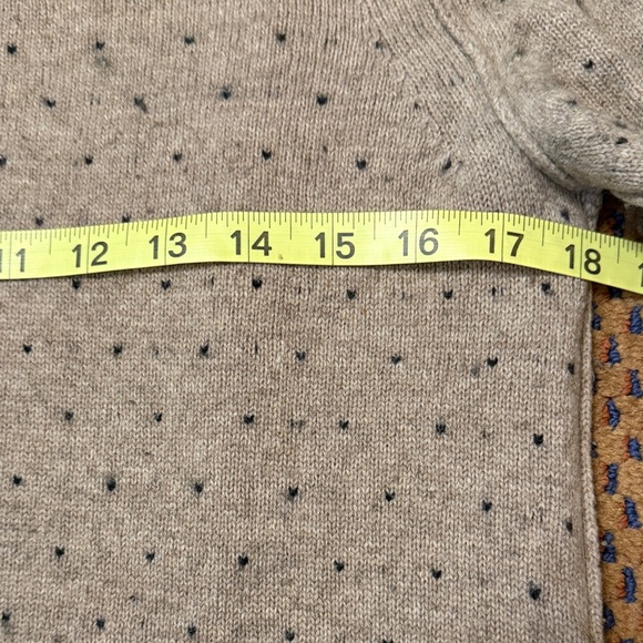 All Saints Taupe Speckled Crewneck Sweater - Picture 3 of 8